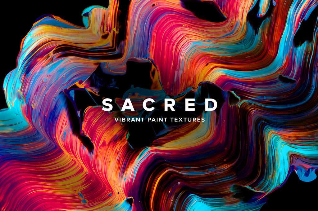 Sacred: Vibrant Paint Textures-Chroma Supply