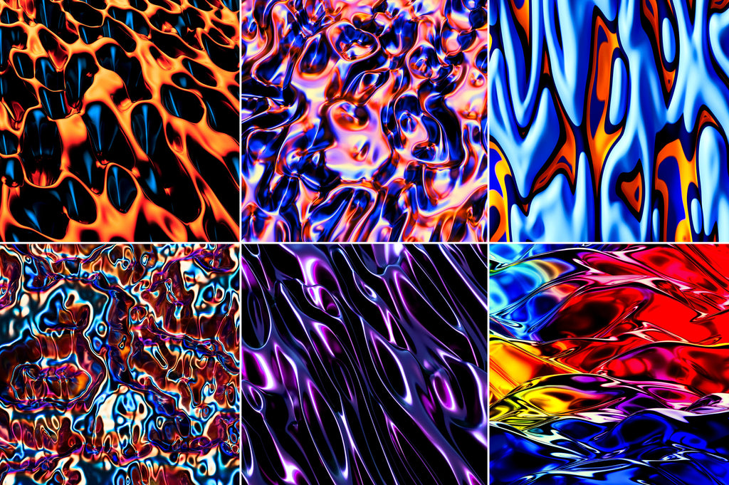 Fluctuate: Fluid Metallic Textures-Chroma Supply