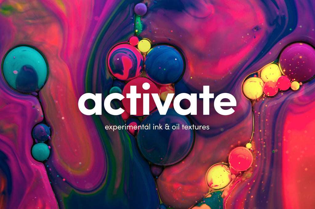 Activate: Experimental Ink & Oil Textures-Chroma Supply