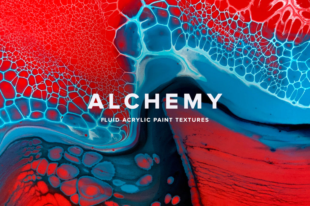 Alchemy: Fluid Acrylic Paint Textures-Chroma Supply