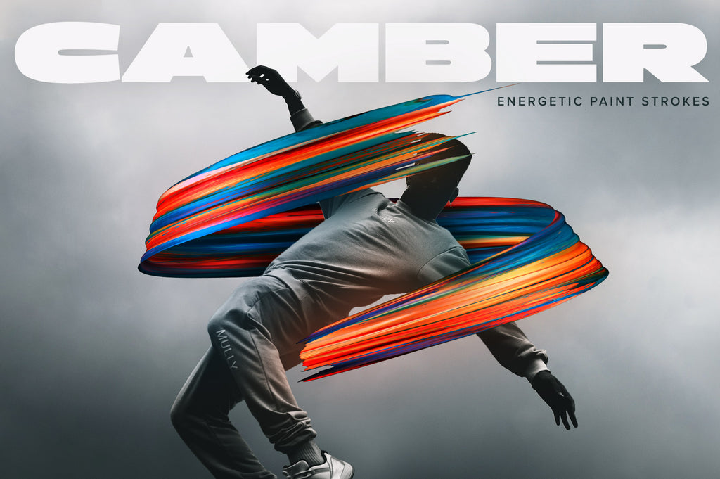 Camber: Energetic 3D Paint Strokes-Chroma Supply