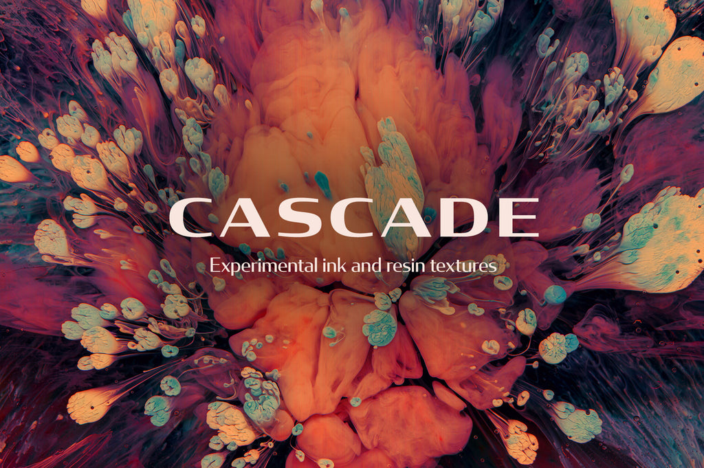 Cascade: Experimental Ink and Resin Textures-Chroma Supply