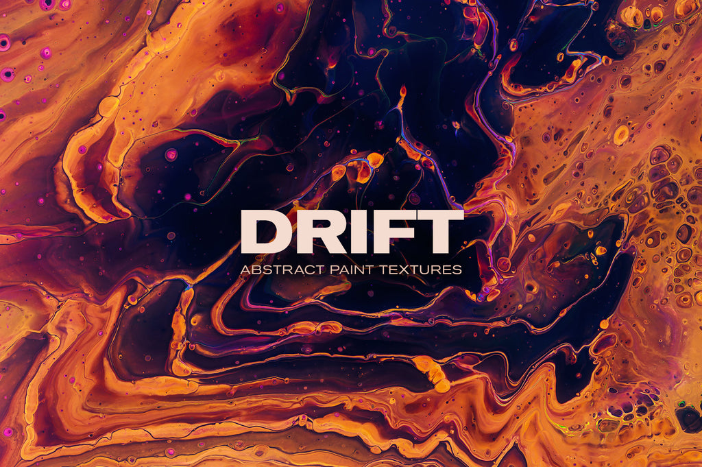 Drift: Abstract Paint Textures-Chroma Supply