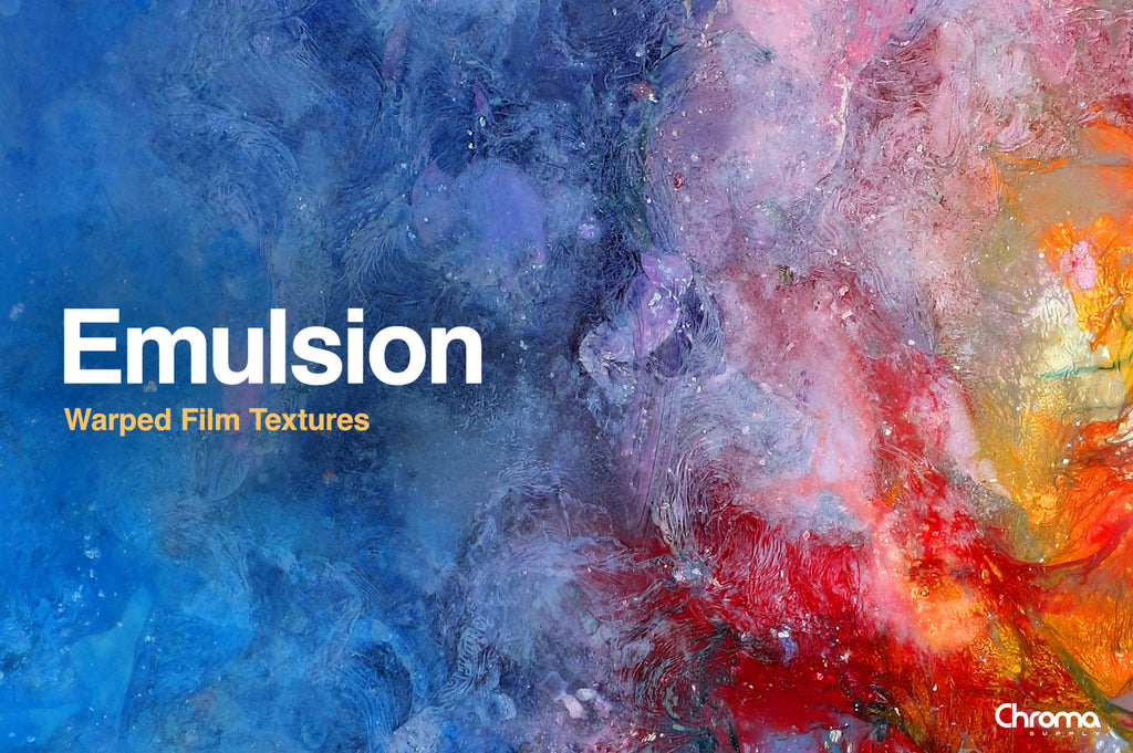 Emulsion: Warped Film Textures-Chroma Supply