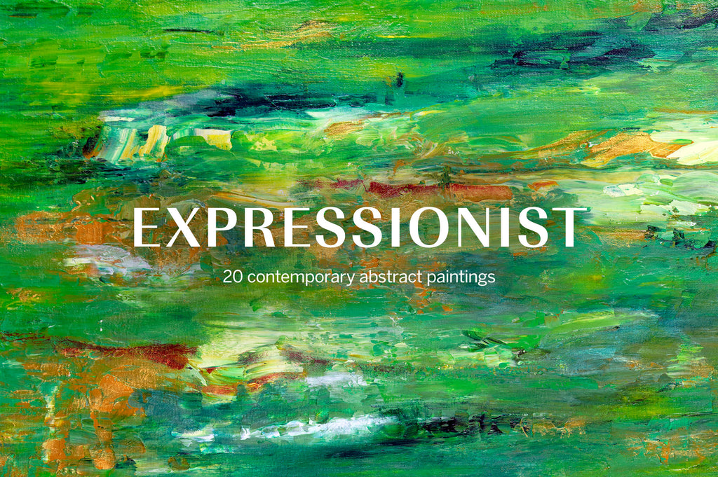 Expressionist: 20 Contemporary Abstract Paintings-Chroma Supply