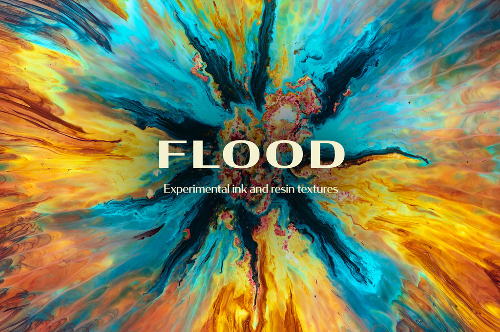 Flood: Experimental Ink and Resin Textures-Chroma Supply