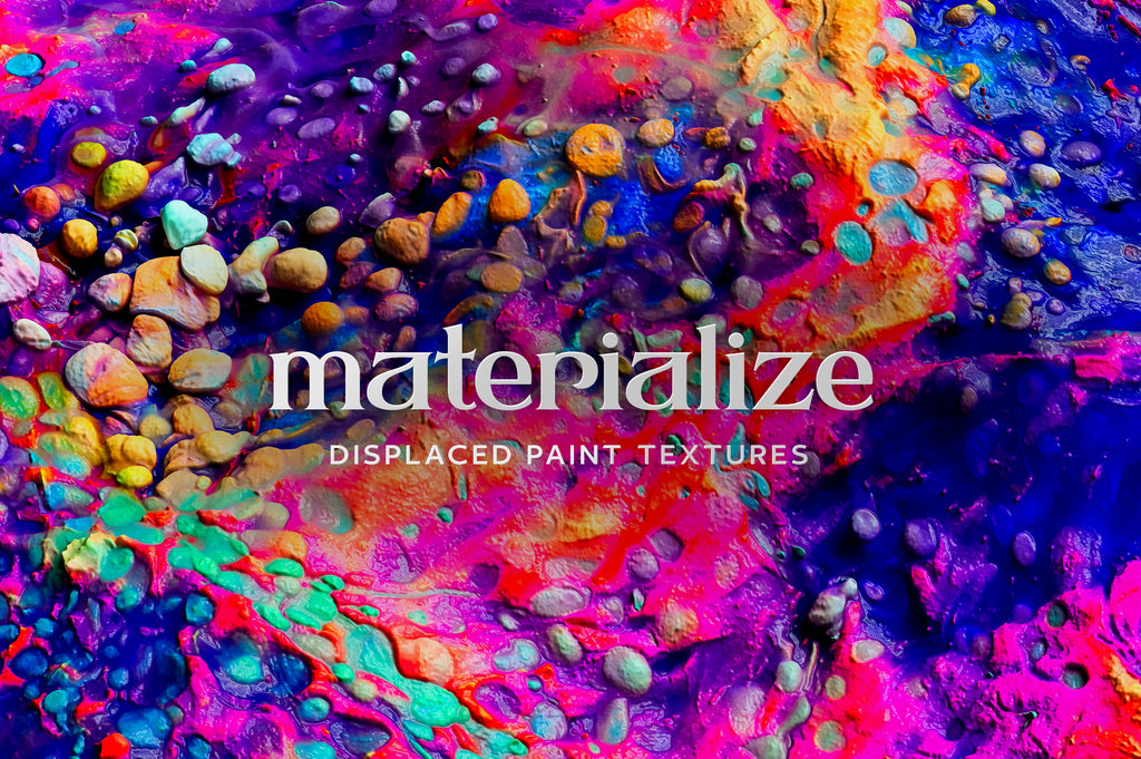 Materialize: Displaced Paint Textures-Chroma Supply