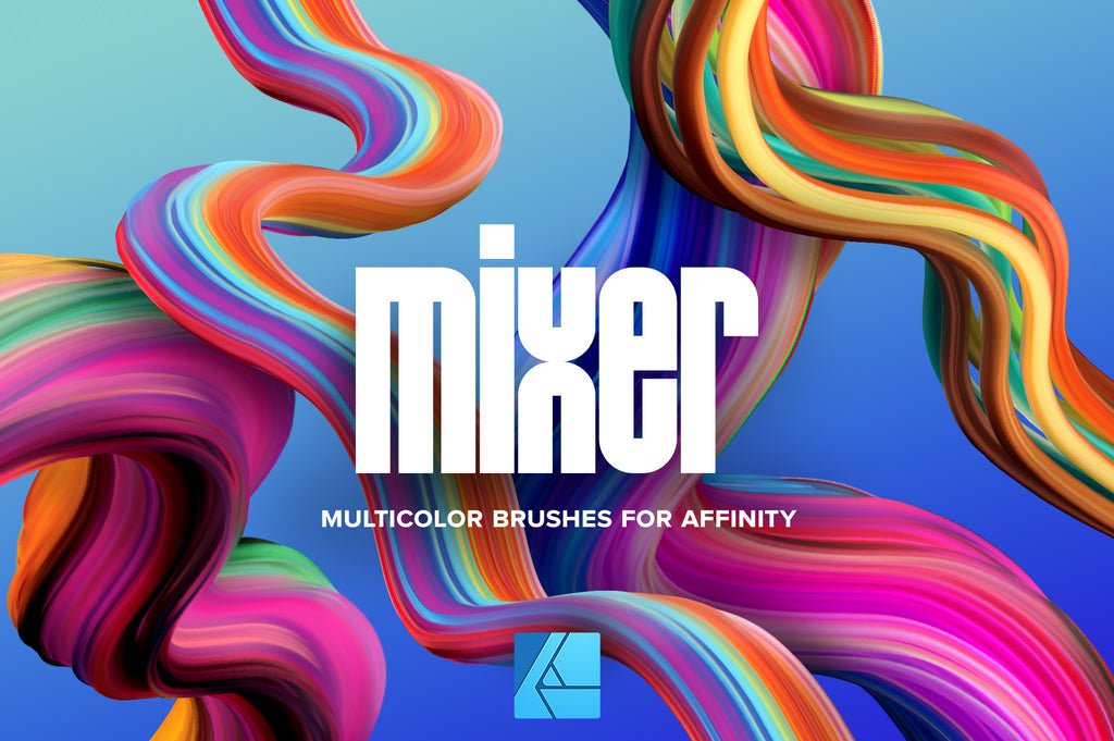 Mixer: Multicolor Brushes (Affinity)-Chroma Supply