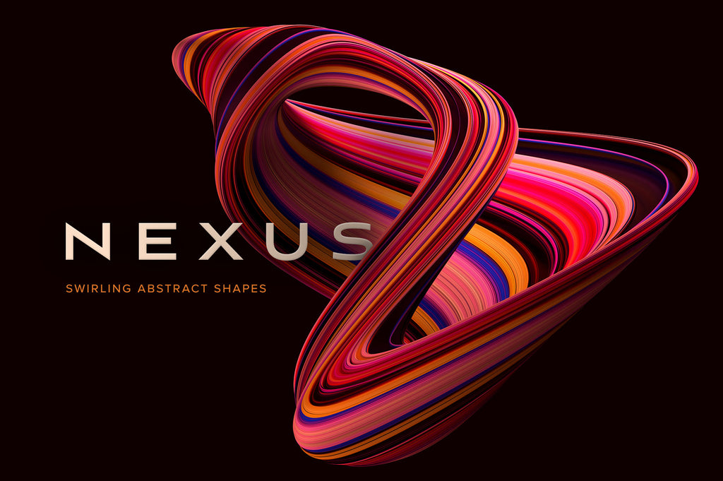 Nexus: Swirling Abstract Shapes-Chroma Supply