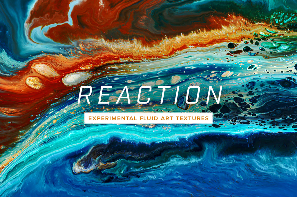 Reaction: 8K Experimental Fluid Art Textures-Chroma Supply