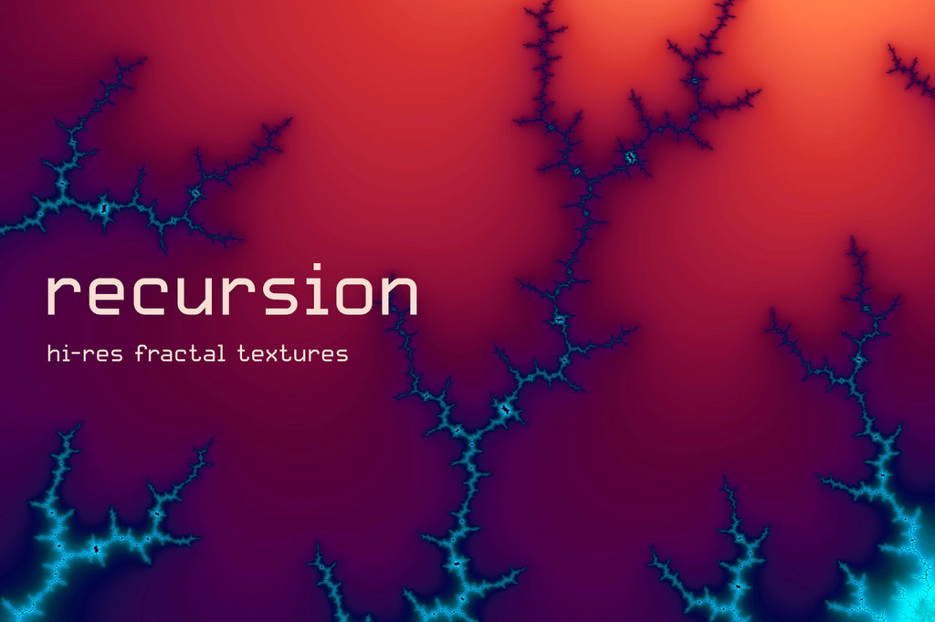 Recursion: Hi-res Fractal Textures-Chroma Supply