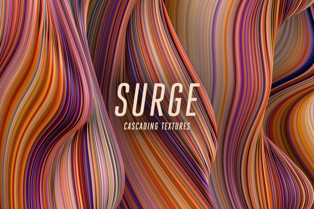 Surge: Fluid Cascading Textures-Chroma Supply