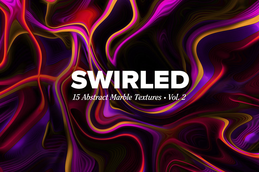 Swirled, Vol. 2: 15 Abstract Marbled Textures-Chroma Supply