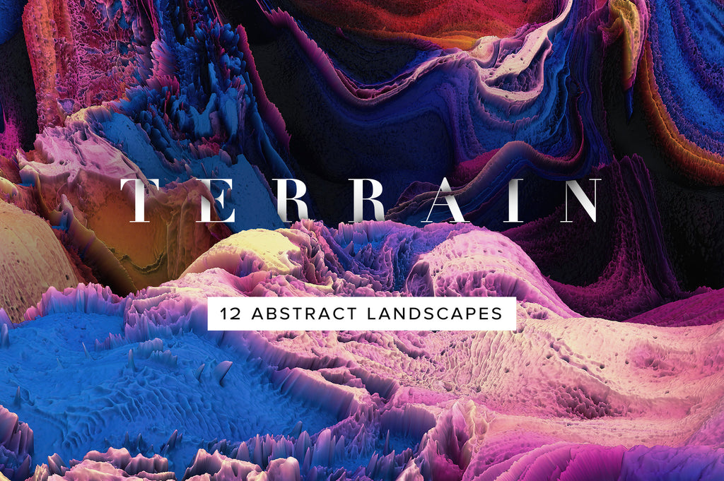 Terrain: Abstract 3D Landscapes-Chroma Supply