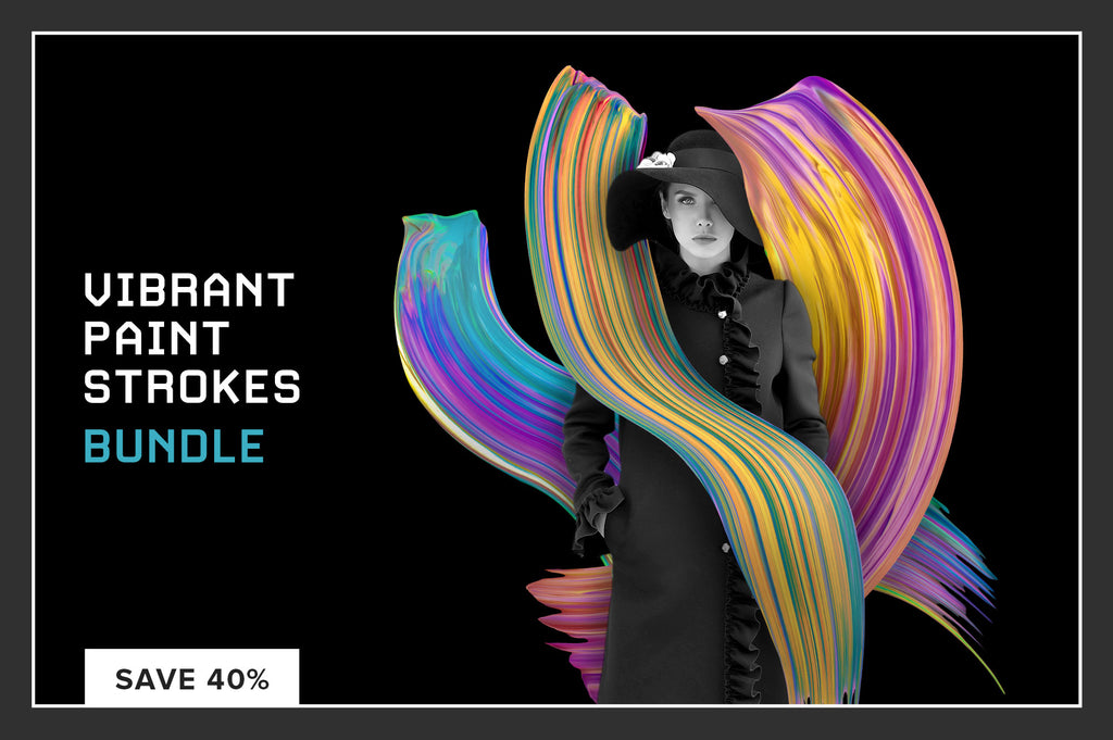 Vibrant Paint Strokes Bundle-Chroma Supply