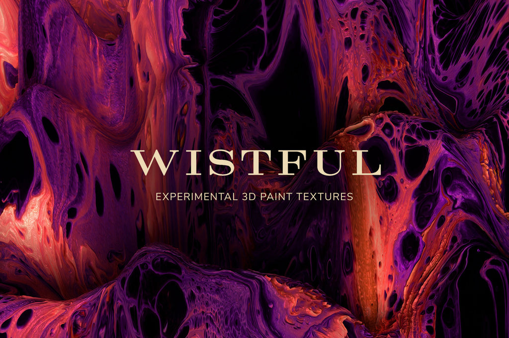 3D Paint Bundle: 60 Experimental Textures-Chroma Supply