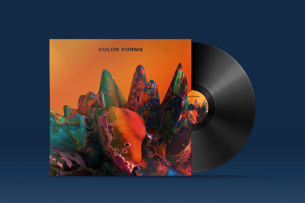 Color Forms: 20 Experimental Isolated Shapes-Chroma Supply
