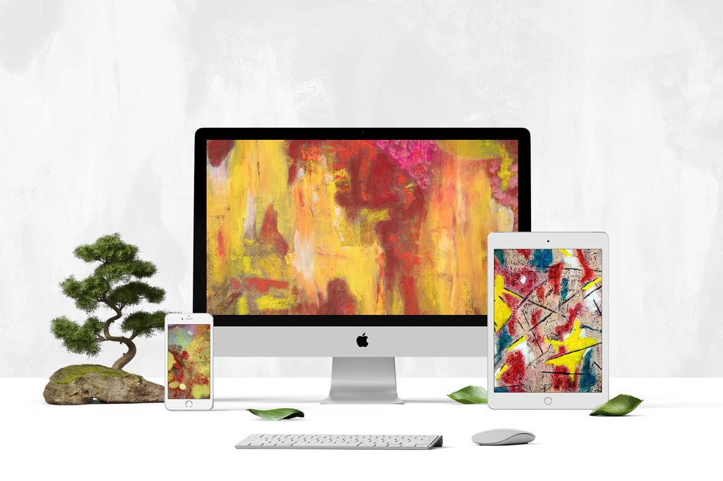 Expressionist: 20 Contemporary Abstract Paintings-Chroma Supply