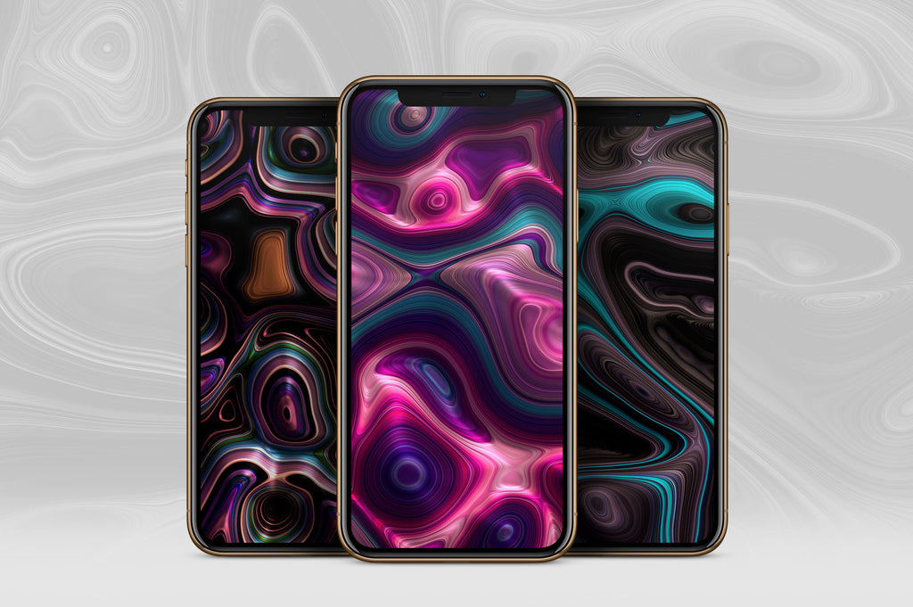 Meld: Glossy Abstract 3D Textures-Chroma Supply