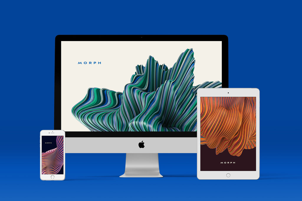 Morph: Bursting 3D Shapes-Chroma Supply