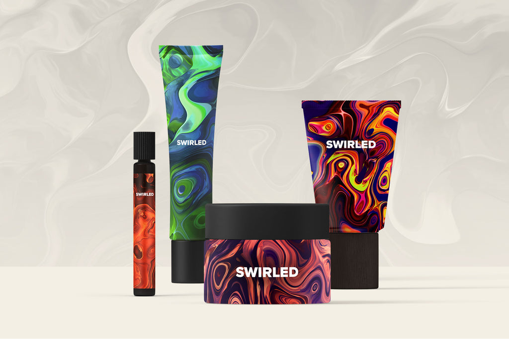 Swirled: 15 Abstract Marbled Textures-Chroma Supply