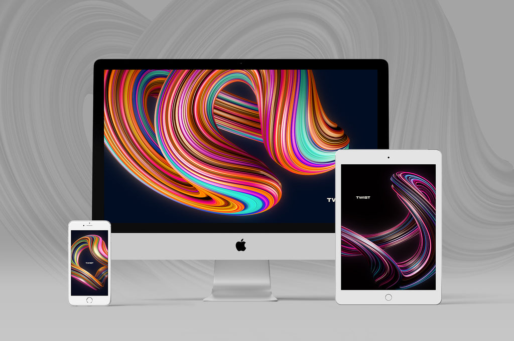 Twist: Swirling 3D Shapes-Chroma Supply