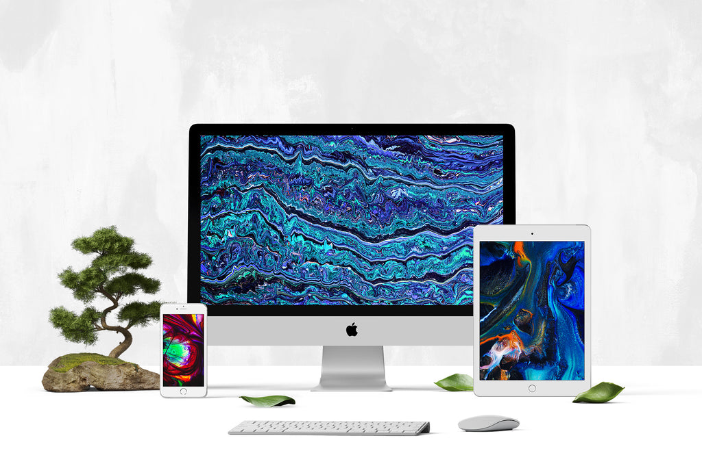 Velocity: 8K Experimental Fluid Art Textures-Chroma Supply