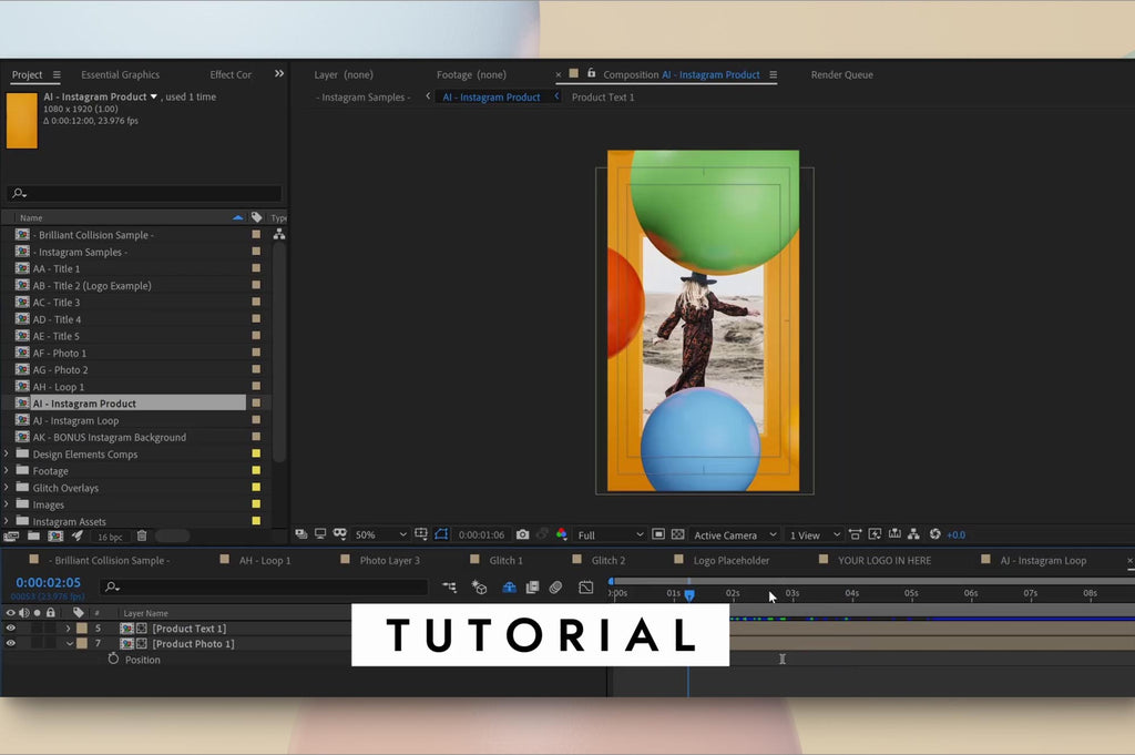 Beautiful Collision: An After Effects Template Pack-Chroma Supply