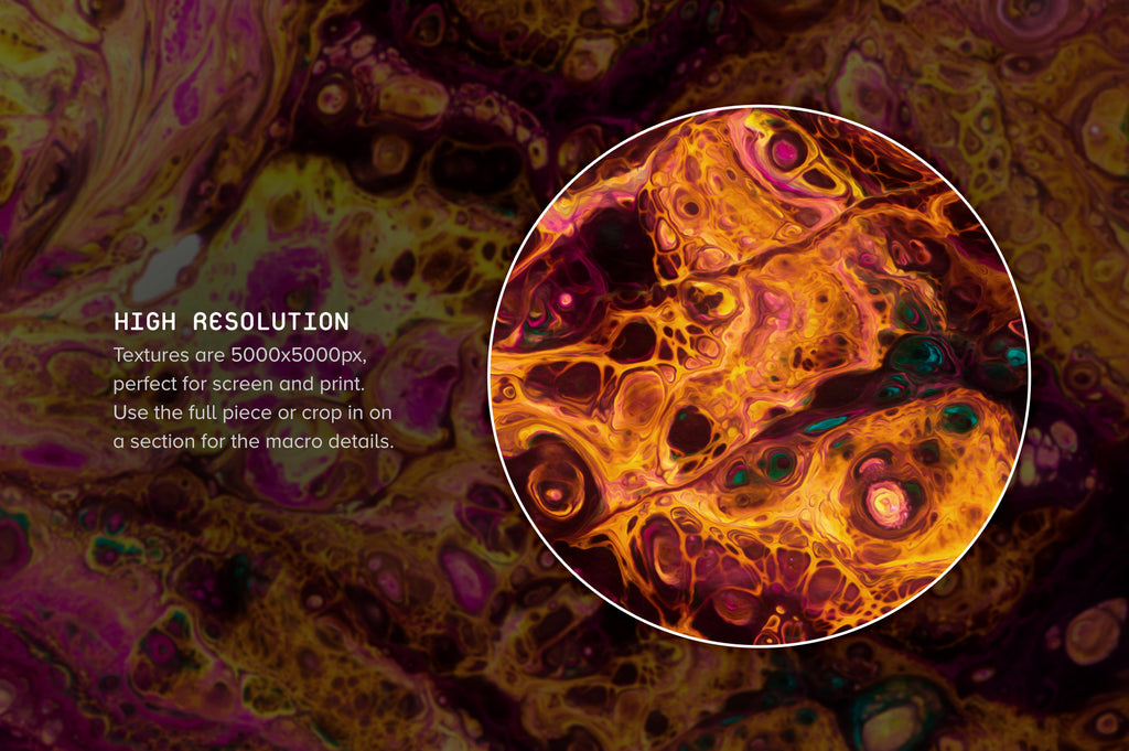 Emerge: 12 Abstract Paint Textures-Chroma Supply