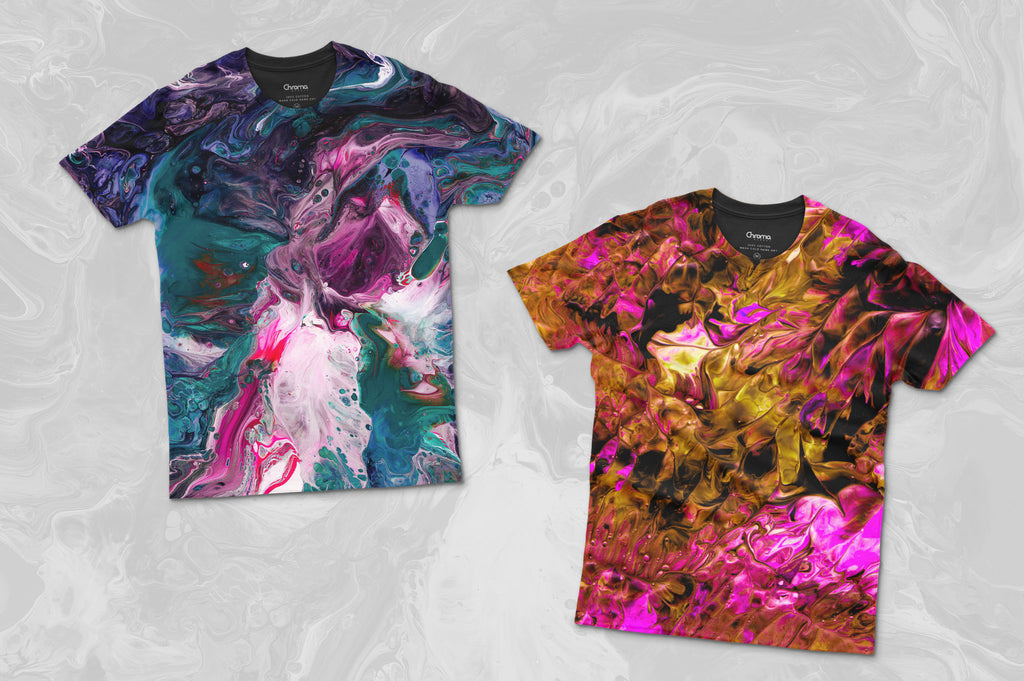 Rush: Super Hi-Res Abstract Paint Textures-Chroma Supply