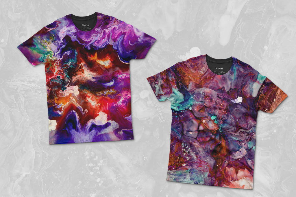 Submerge: Experimental Ink and Resin Textures-Chroma Supply