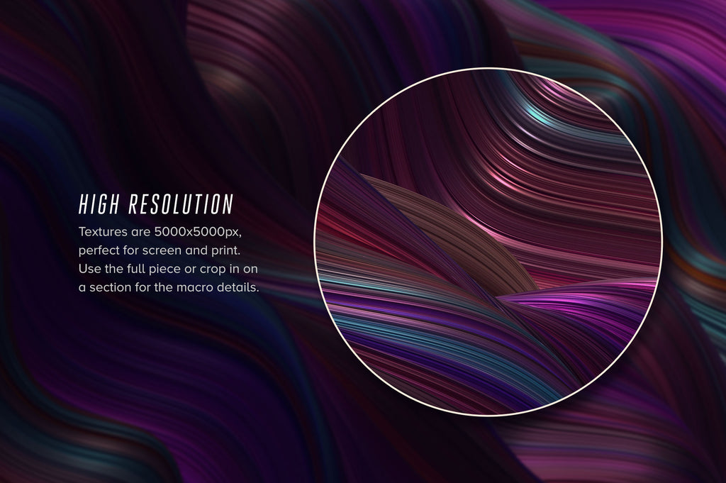 Sweep: Glossy Cascading Textures-Chroma Supply