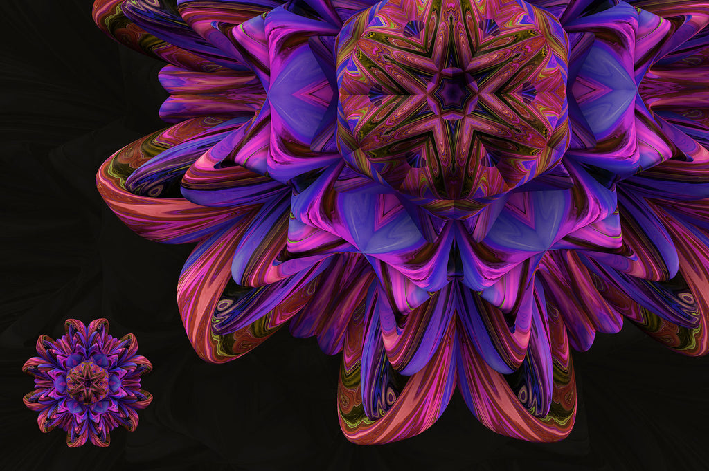 Symmetry: 15 Abstract Mandala Shapes-Chroma Supply