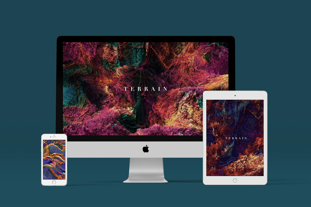 Terrain, Vol. 2: Abstract 3D Landscapes-Chroma Supply