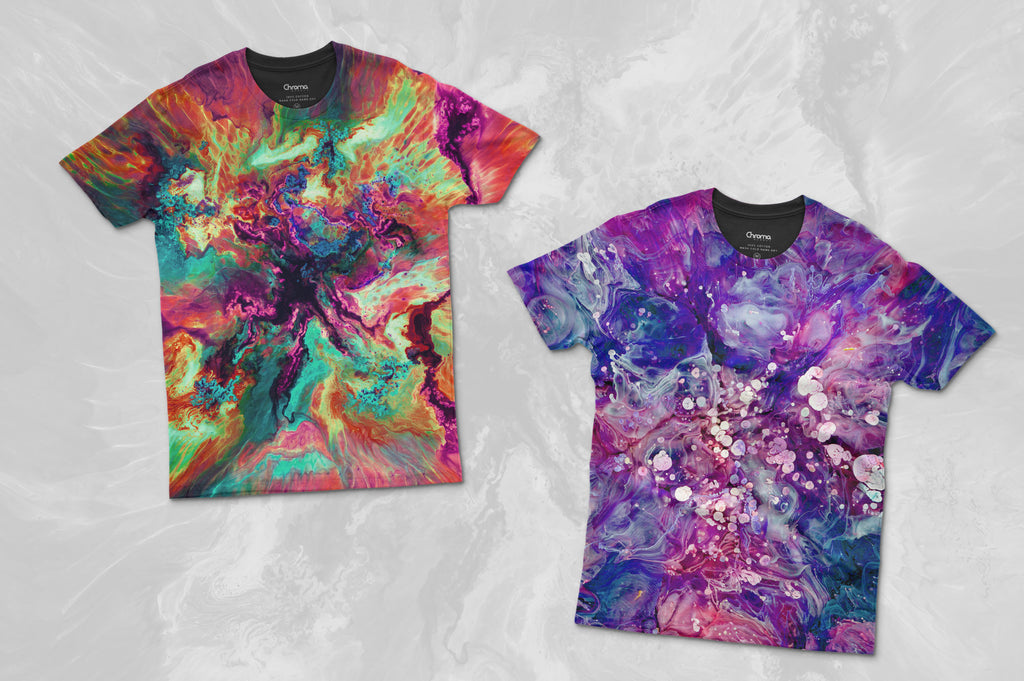 Torrent: Experimental Ink and Resin Textures-Chroma Supply