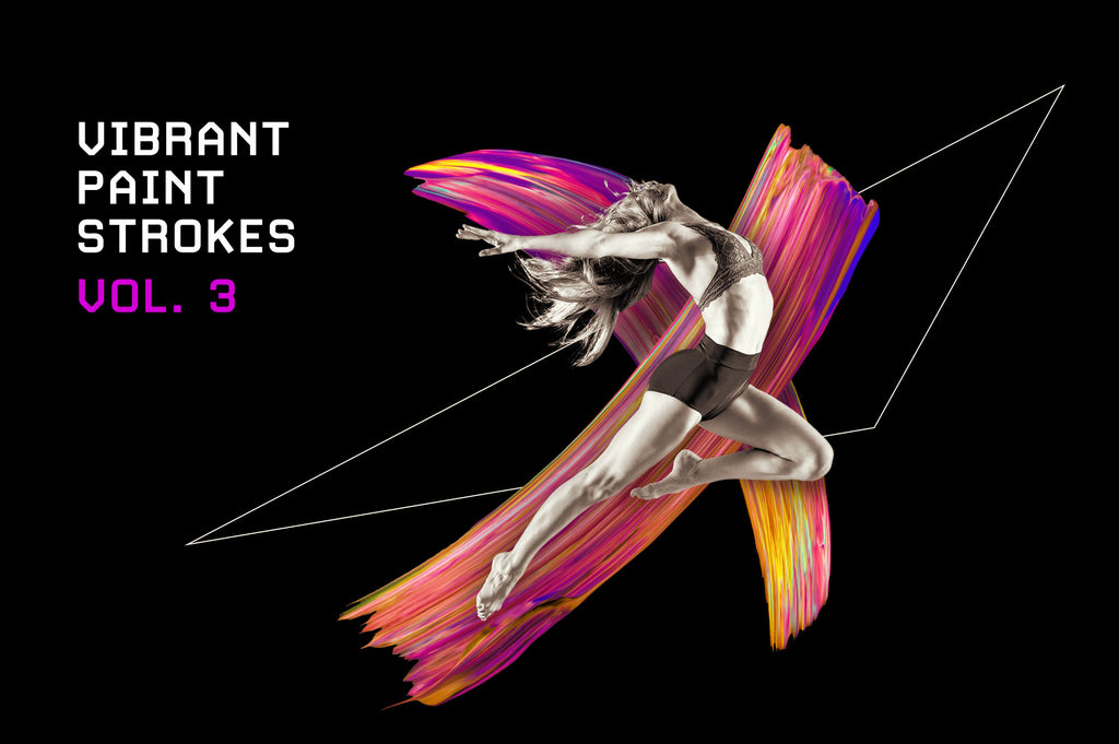 Vibrant Paint Strokes Bundle-Chroma Supply