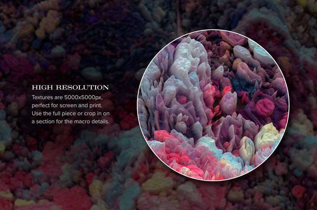 Wistful: Experimental 3D Paint Textures-Chroma Supply