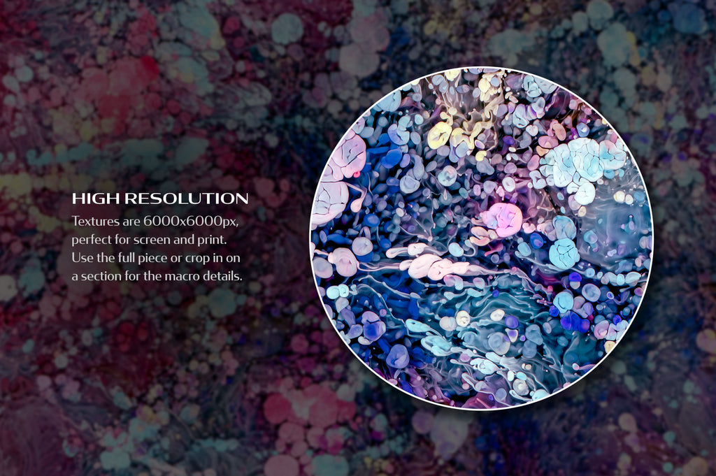 Flood: Experimental Ink and Resin Textures-Chroma Supply