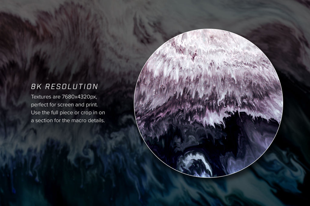 Momentum: 8K Experimental Fluid Art Textures-Chroma Supply