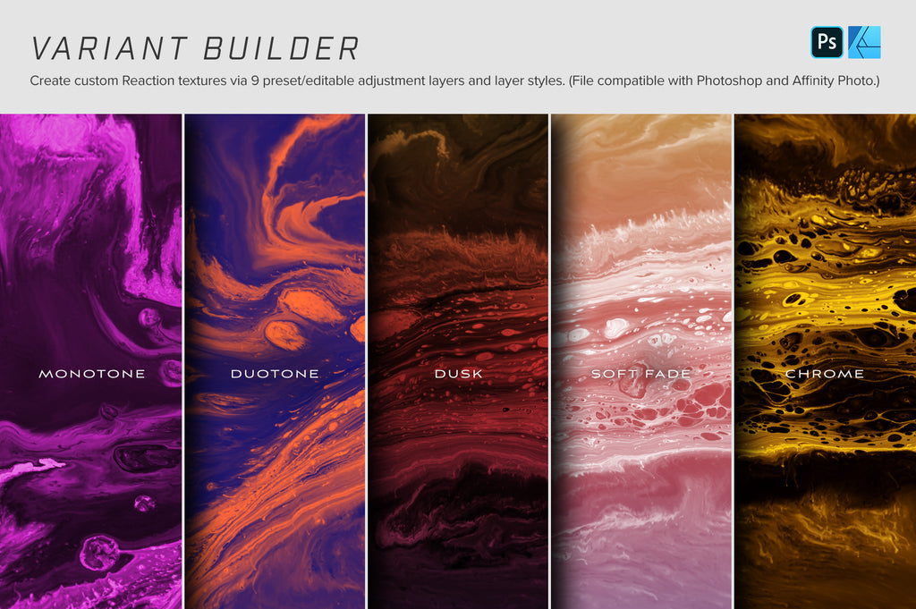Reaction: 8K Experimental Fluid Art Textures-Chroma Supply