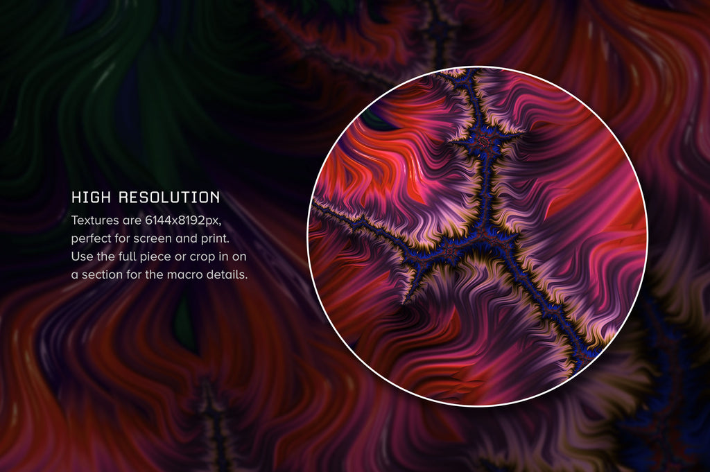 Recursion: Hi-res Fractal Textures-Chroma Supply