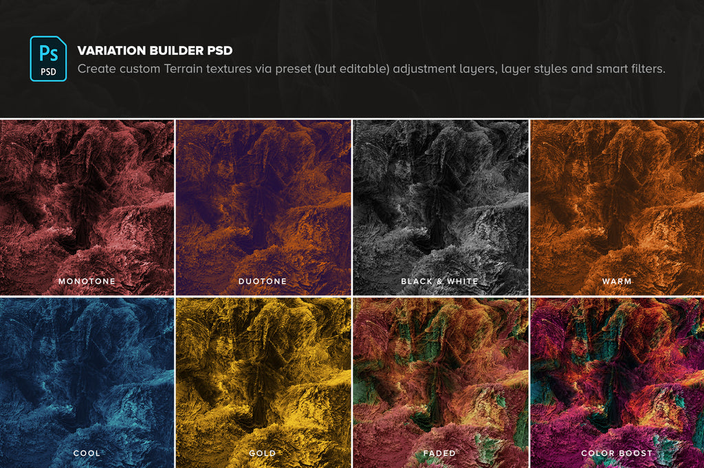 Terrain, Vol. 2: Abstract 3D Landscapes-Chroma Supply