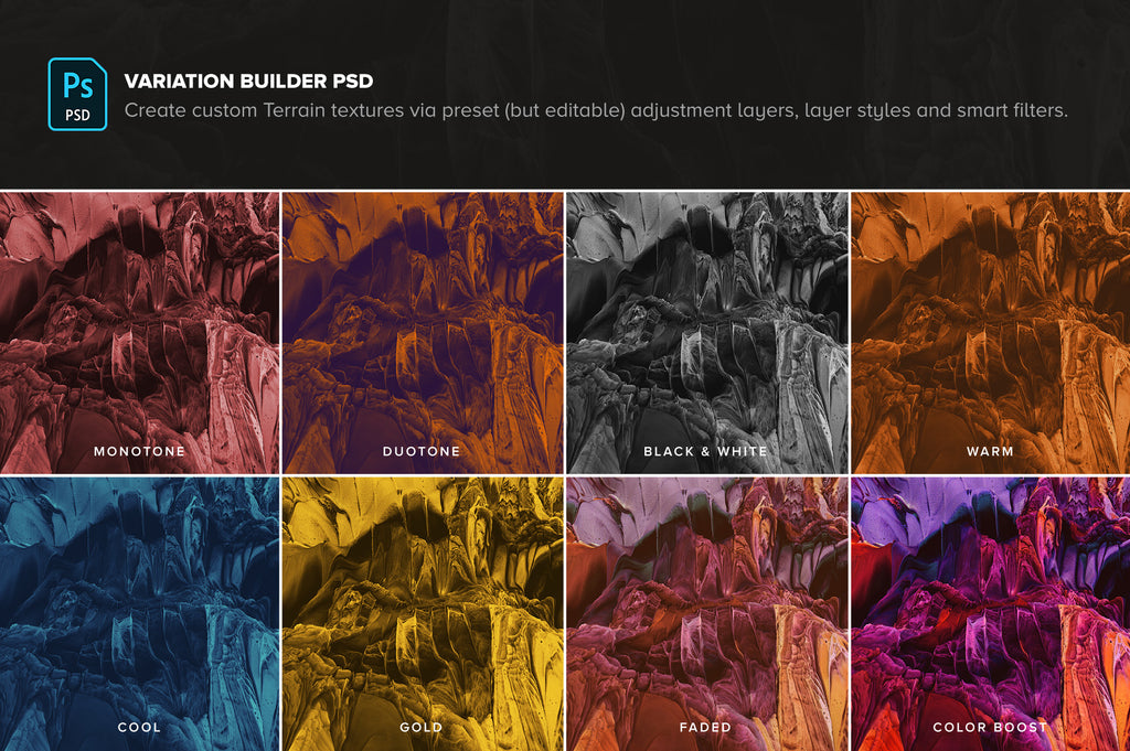 Terrain: Abstract 3D Landscapes-Chroma Supply