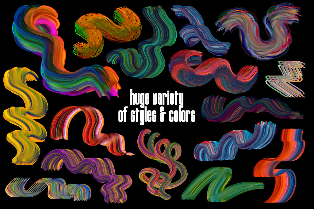 Painter: Multicolor Brushes (Photoshop)-Chroma Supply