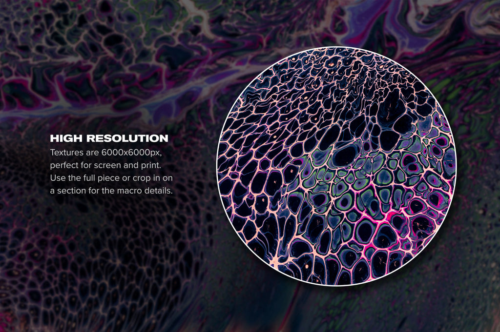 Drift: Abstract Paint Textures-Chroma Supply