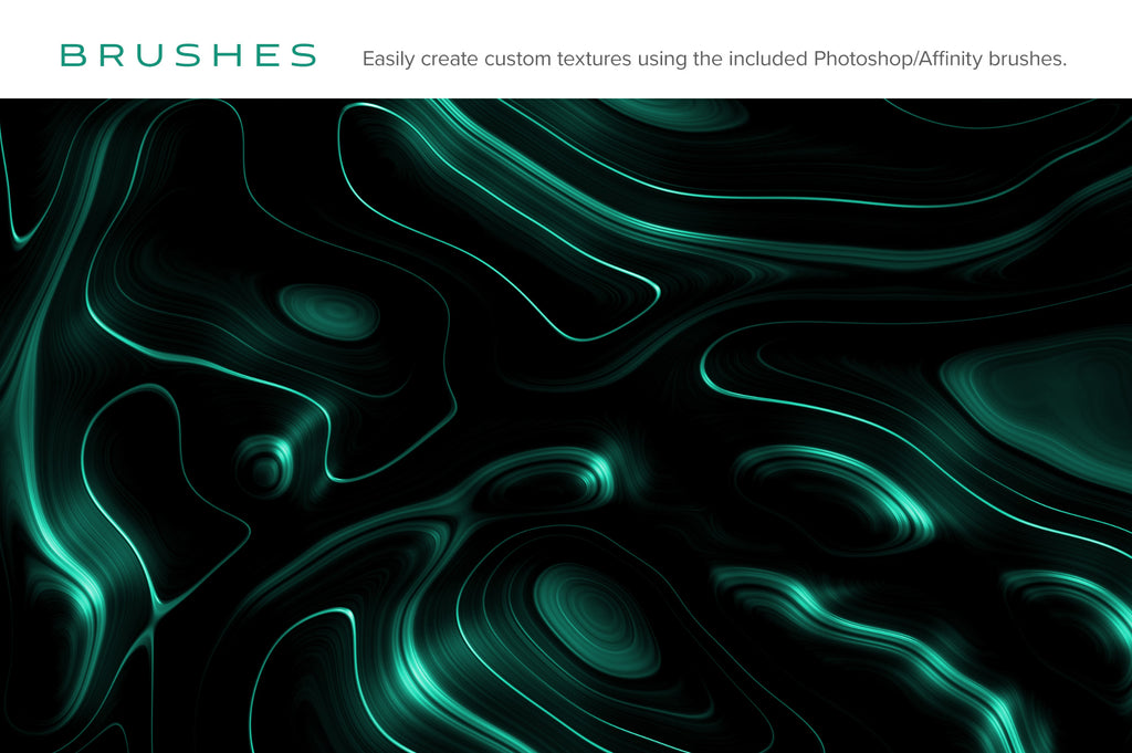 Meld: Glossy Abstract 3D Textures-Chroma Supply