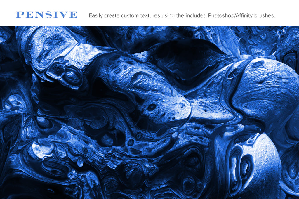 Pensive: Experimental 3D Paint Textures-Chroma Supply