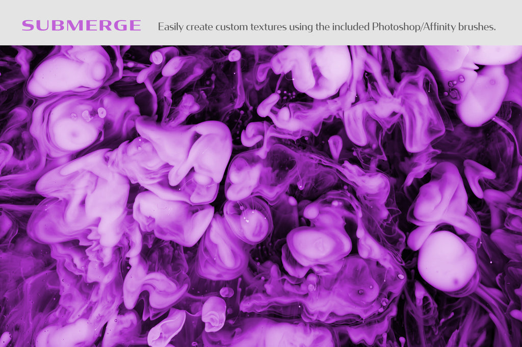 Submerge: Experimental Ink and Resin Textures-Chroma Supply