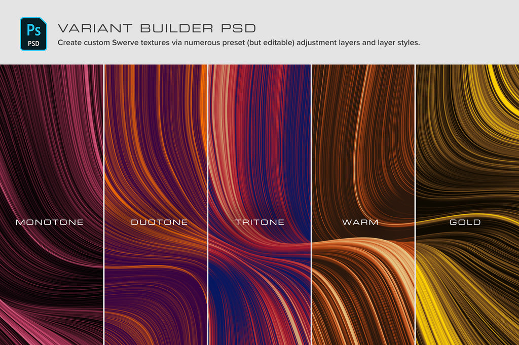 Fluid Lines Texture Bundle-Chroma Supply
