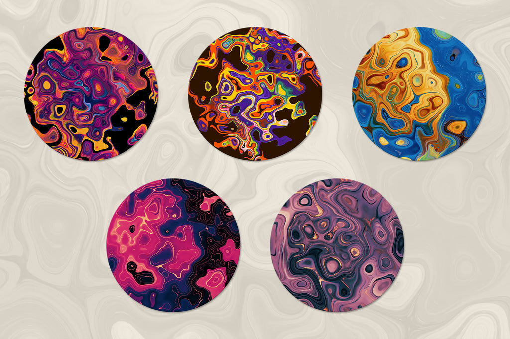 Swirled: 15 Abstract Marbled Textures-Chroma Supply
